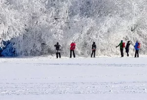 Country skiing